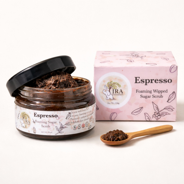 Espresso-Foaming Whipped Sugar Scrub