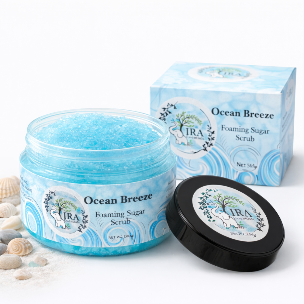 Ocean Breeze – Foaming Sugar Scrub