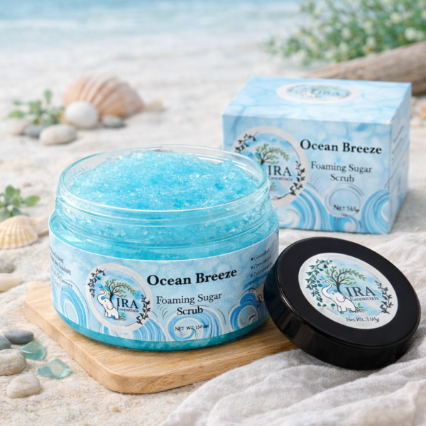 Ocean Breeze – Foaming Sugar Scrub