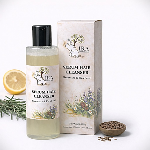 Serum Hair Cleanser – Rosemary & Flax Seed