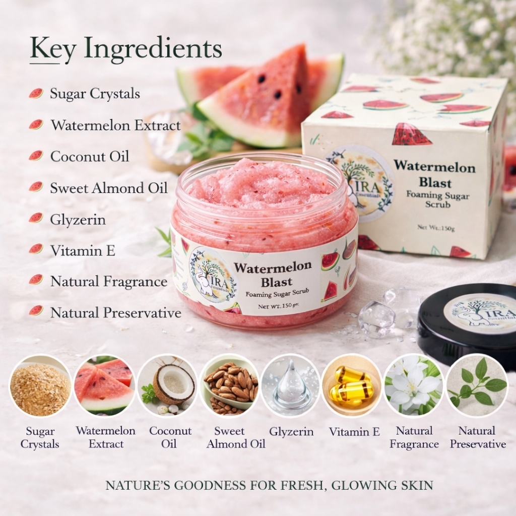 Watermelon Blast – Foaming Sugar Scrub